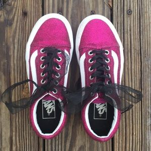 Vans-super sparkly vans